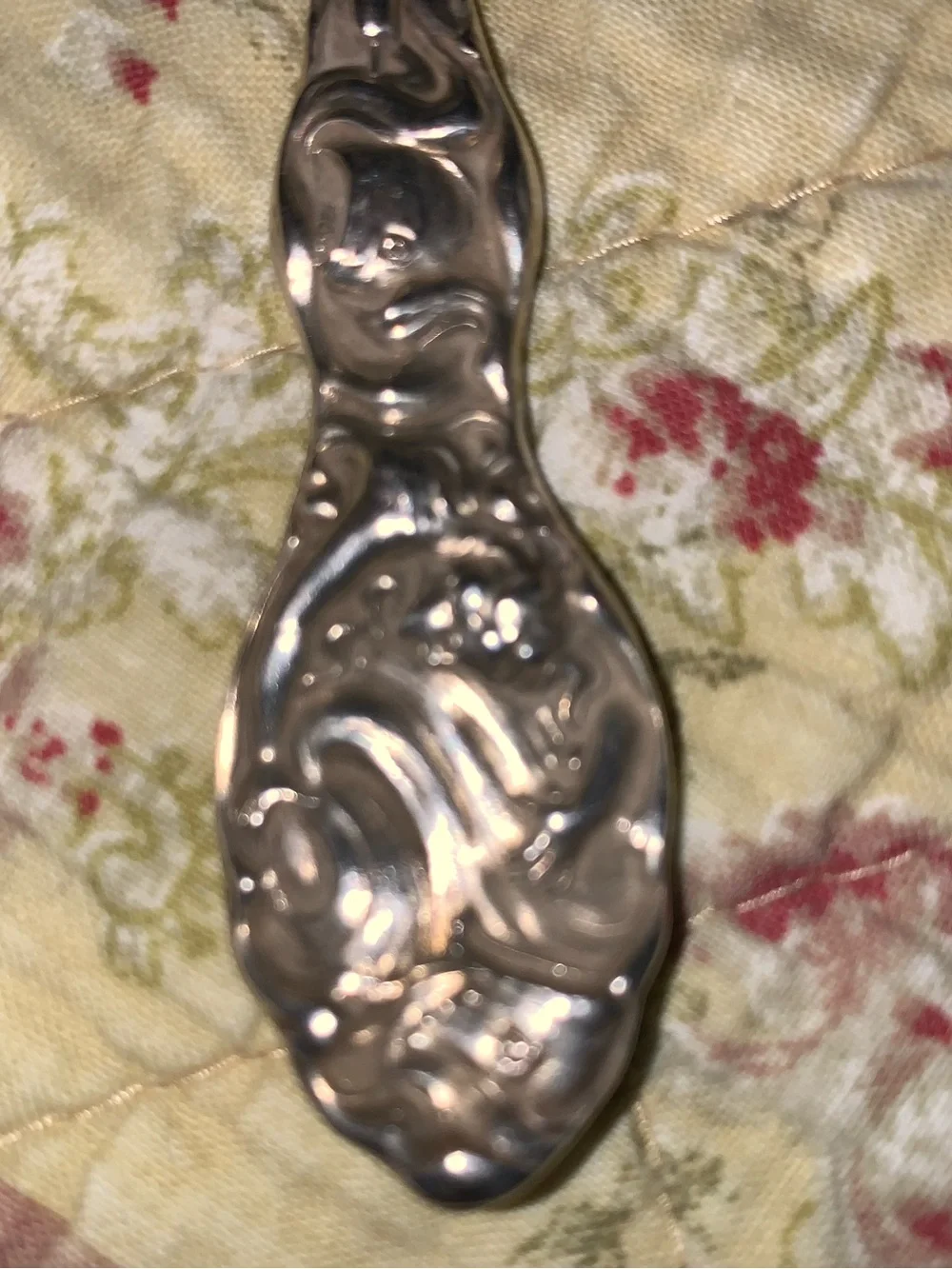 1904 Unger Brothers Sterling Silver Teaspoon The Wave